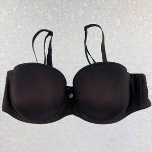 Chantelle Senso Convertible Padded Underwire Black Bra Size 36A NWT